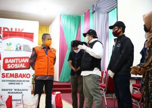 Cegah Covid-19, BLKI Bantaeng Sumbang 25 Unit Wastafel Portabel
