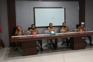 Jajaran Pemkab Sidrap Ikuti  Halal Bihalal Virtual dengan Gubernur Sulsel