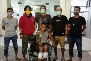 Curi Sepeda, Dor!!!… Timah Panas Tertanam di Kaki