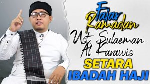 Amalan yang Setara dengan Ibadah Haji dan Kisah Seorang Tukang Sepatu