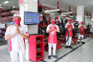 AHASS Peduli, Beri Diskon Servis untuk Korban Banjir Bantaeng