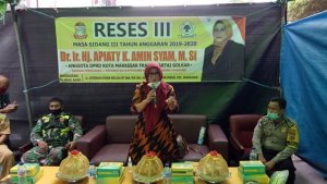 Apiaty Amin Syam Minta Pemkot Makassar Bereskan Infrastruktur Lorong