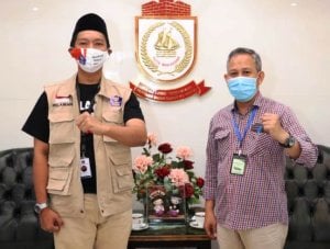 Eks Ketum PB HMI Arief Rosyid Beri Dukungan Pemkot Tangani Covid-19