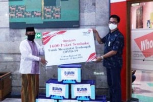 Donasi Karyawan TelkomGroup Regional 7 untuk Lawan Covid-19 Capai Rp500 Juta