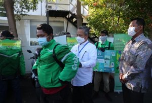 Cegah Covid-19 di Angkutan, Pemkot Launching Hygine Transportation di Makassar