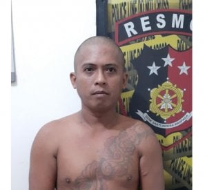 Bogem Wajah Warga Karena Ditegur, Pria Botak Bertato Diciduk Aparat