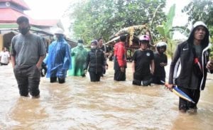 Tinjau Lokasi Banjir, IDP: Normalisasi Sungai Masamba Terus Dilakukan