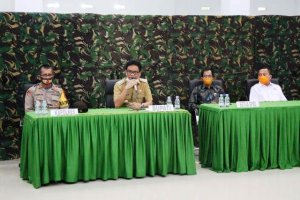 Tiga Hari, Bappeda Barru Disulap Serupai Posko Induk Komando Militer