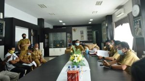 Bahas Ketersediaan Pupuk, Pemkab Sidrap Rapat dengan KP3 dan Distributor