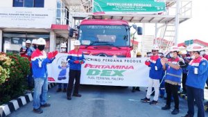 Fuel Terminal Palopo Lakukan Penyaluran Perdana Produk Pertamina Dex