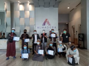 26 Santri Dinyatakan Sembuh Diantar dan Dijemput Langsung Pemda Lutra