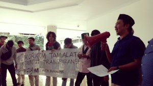 Mahasiswa Tuntut Transparansi Anggaran ‘Gendut’ Covid-19, Dewan: Dinas Terkait akan Diminta Pertanggungjawaban