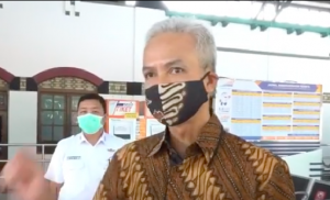 Ganjar Pranowo ke Bupati Banyumas: Rajin Banget Melakukan Tracing