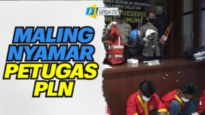 Lima Petugas PLN Gadungan Disengat Resmob Gegara Kabel