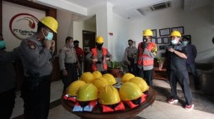 Disiplin Terapkan Protokol Kesehatan, Kapolres Pelabuhan Puji PT EFPM