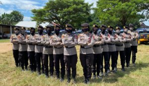 Aksi para Polwan, Pakai Trail, Tenteng Senjata,  tetapi Menyejukkan