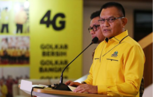 Buka Musda di Sulbar, Sekjen Golkar Dijemput Jet Pribadi Aras Tammauni
