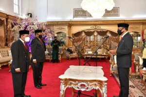 Gubernur: Selamat Bekerja Kadis Kominfo dan PTSP
