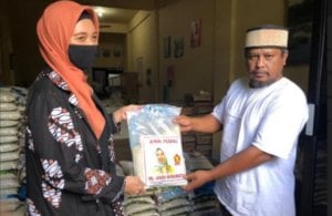 Beda Dapil, Legislator Gerindra Sulsel Gandeng FPI Bantu Bencana Lutra