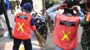 Langgar Protokol Kesehatan, Siap-siap Bersihkan Selokan