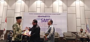 Launching Newsroom Siberindo, Rohidin Mersyah: Jangan Ciptakan Ruang Hoaks