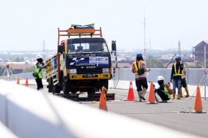 Foto Loading Test Tol Layang