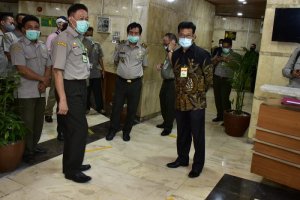 Antisipasi Kebakaran dan Penyebaran Covid 19, Mentan SYL Cek Fasilitas Gedung Kementan
