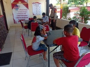 Mudahkan Siswa Belajar Online, Brimob Batalyon A Pelopor Siapkan Sarana Wifi Gratis Tiap Hari