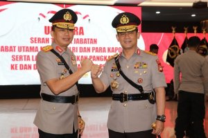 Sertijab Dipimpin Kapolri, Irjen Pol Merdisyam Resmi Dilantik Jadi Kapolda Sulsel
