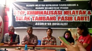 Protes Penambangan Pasir Laut, Nelayan Diintimidasi Preman Bayaran