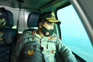 Kabaharkam Polri Pantau Langsung Arus Lalu Lintas