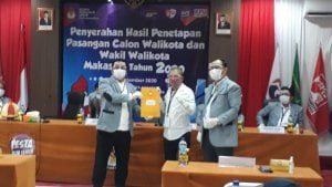 Pasangan “Adama” Resmi Ditetapkan Sebagai Calon Wali Kota dan Wakil Wali Kota di Pilkada Makassar 2020