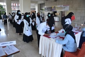 Tes SKB CPNS di UNM Dilakukan dengan Protokol Kesehatan