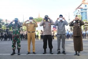 Denda Rp20 Juta Bagi Pelanggar Operasi Yustisi di Makassar