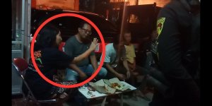 Polisi Diajak Debat, Tak Terima Suaminya Ketahuan Berpesta Miras