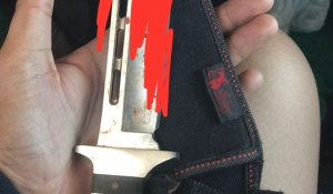 Penampakan Sangkur yang Dipakai Daeng Lalang Bunuh David karena Cemburu Buta