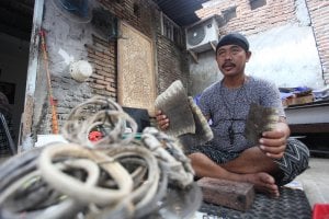 Kerajinan Tangan dari Kulit Biawak, Pencinta Seni Suka Produk Olahan Manual