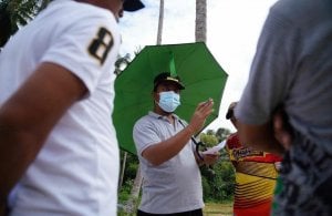 Jadi Pilot Project, Wagub Sulsel Tinjau Pembangunan Embung Irigasi Pallae
