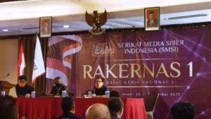 Rakernas I, Ketum SMSI Pusat Minta Pengurus Se-Indonesia Kompak dan Bersatu
