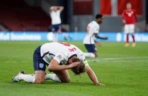 Kapten Inggris, Harry Kane Malu Mandul Lawan Denmark