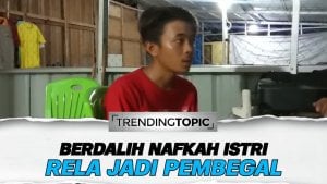 Jadi Spesialis Begal Demi Hidupi Anak Istri