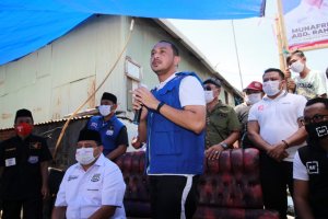 Blusukan Bareng Giring Nidji di Pasar Pannampu, Appi: Program Kami Revitalisasi Pasar