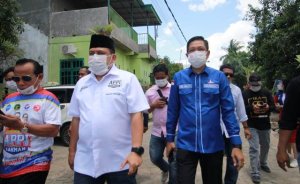 Kompak, Appi Bersama Dua Legislator Demokrat Kampanye di Panakukang dan Biringkanayya
