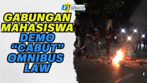 Demonstran Blokade Jalur Provinsi, Lalu Lintas Lumpuh Total