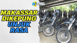 Ratusan Polisi “Amankan” Demo Tolak Omnibus Law