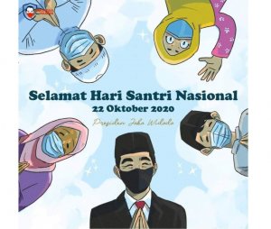 Denny Siregar: Jokowi yang Tetapkan Hari Santri, Tapi Dia Dituduh Anti Islam, Sial kan?