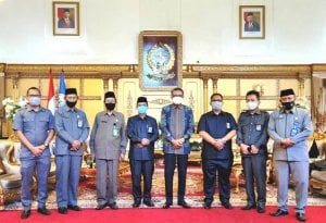 Silaturahmi ke Gubernur dan Wagub, Kakanwil Kemenag Sulsel Siap Bersinergi dengan Pemprov