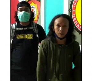 Garang di Medsos, Si Gondrong Malah Diam Saat Ditangkap Polisi