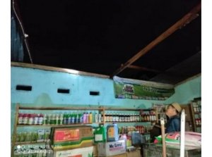 Angin Puting Beliung Porak-porandakan Enam Rumah di Mangkutana