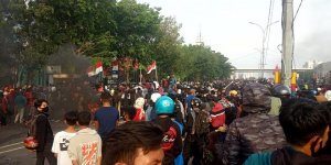 Tuntut Temannya Dibebaskan, Massa Aksi Seruduk Polsek Rappocini